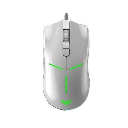 AULA F820 Wired White Gaming Mouse