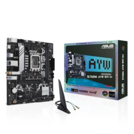 ASUS B760M-AYW WIFI D4 mATX Motherboard